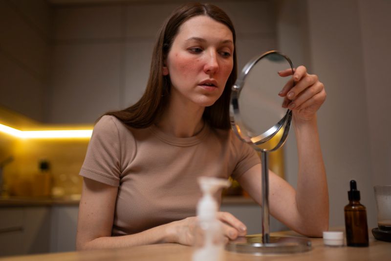 Rosacea a chronic skin condition